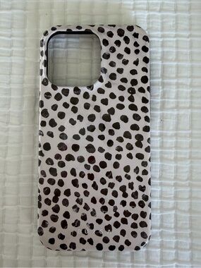 BURGA Black Spotted White iPhone 15 Pro Max Case